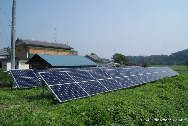 米サンパワー製ソーラーパネルを採用したピッピさんの太陽光発電所