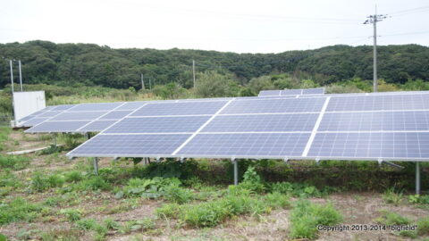 過積載の低圧太陽光発電所の事例
