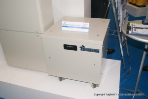 田淵電機の10kWh　リチウムイオン蓄電池システム（参考出品）
