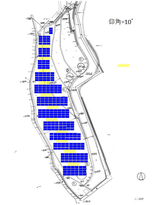 太陽光発電所3号基（広島、失敗例その2）