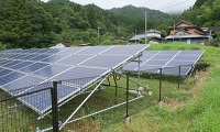 yuken氏の太陽光発電所