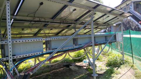 太陽光発電所2号基の遠隔監視システム