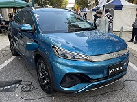 中国BYDの電動SUV「ATTO3」（日本仕様）